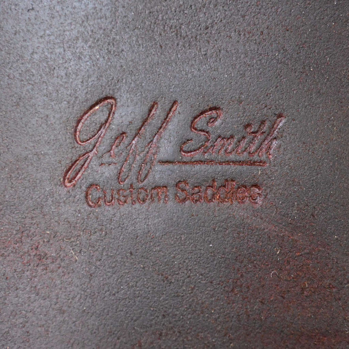 16" USED JEFF SMITH COW HORSE SADDLE