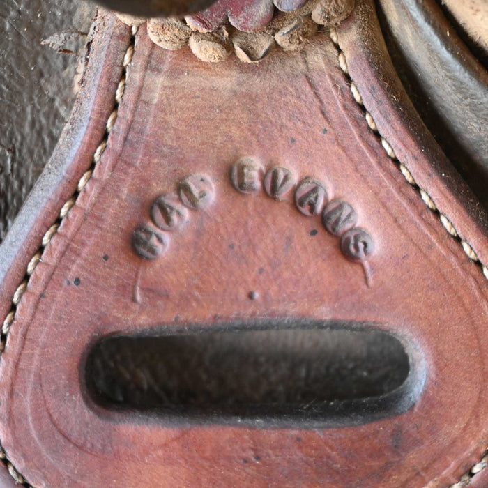 15" USED HAL EVANS RANCH SADDLE