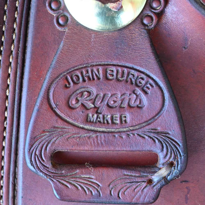16.5" USED RYONS RANCH CUTTER SADDLE