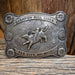 Nelson Silvia Co. 1966 Champion Bull Rider Elk City Oklahoma Buckle Collectibles Nelson Silvia Co.