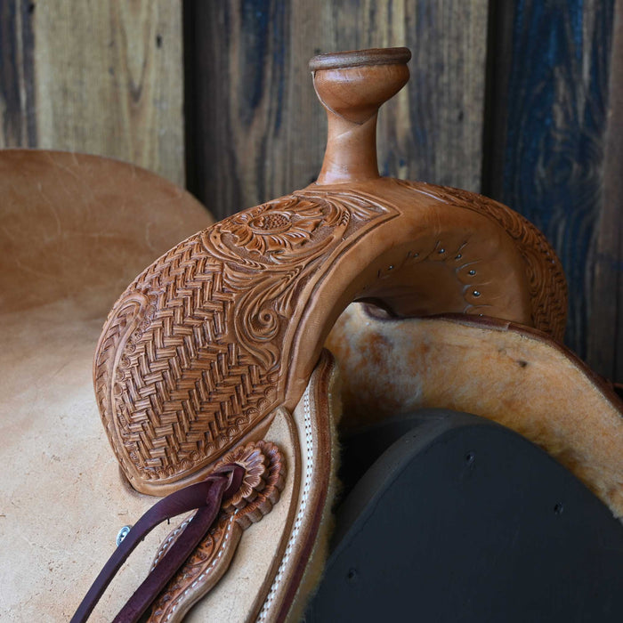 15.5" TESKEY'S RANCH CUTTER SADDLE