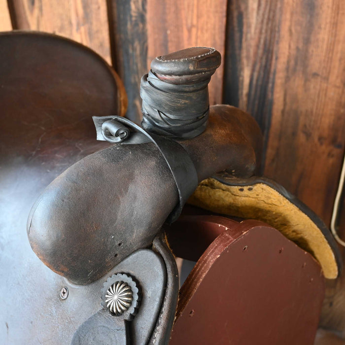 15.5" USED SULPHUR RIVER RANCH SADDLE
