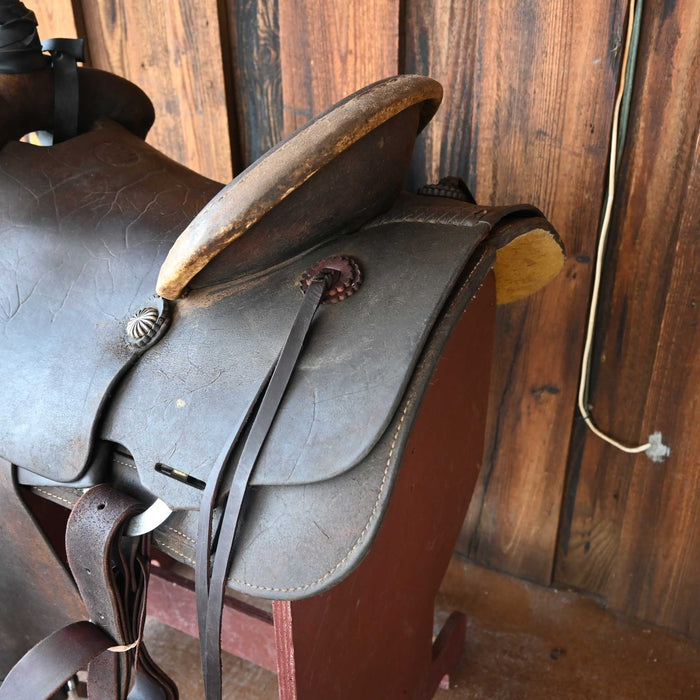 15.5" USED SULPHUR RIVER RANCH SADDLE