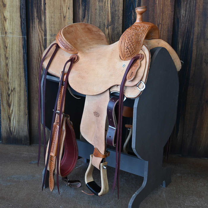 15" TESKEY'S RANCH CUTTER SADDLE