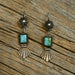 Vintage Turquoise Earrings WOMEN - Accessories - Jewelry - Earrings Misc