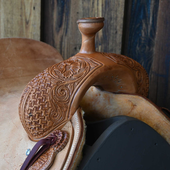 15" TESKEY'S RANCH CUTTER SADDLE