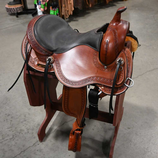 16" CIRCLE Y BLUESTEM WOOD TRAIL SADDLE Saddles - New Circle Y Saddlery