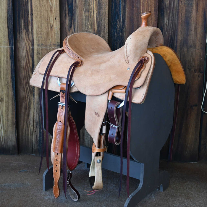 15.5" TESKEY'S RANCH CUTTER SADDLE