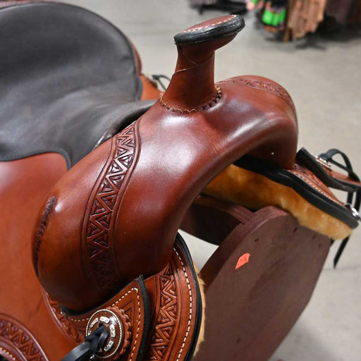 16" CIRCLE Y BLUESTEM WOOD TRAIL SADDLE Saddles - New Circle Y Saddlery