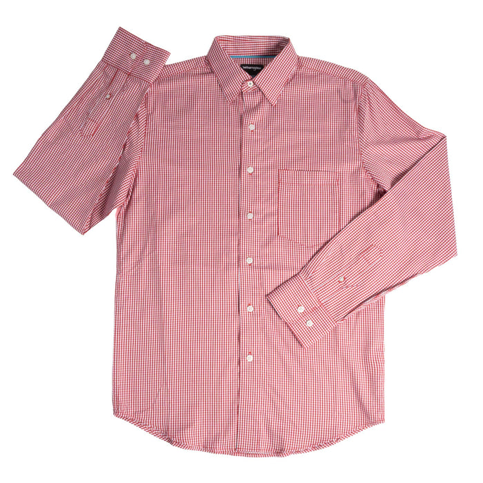 Wrangler Men's Cody Johnson Checkered Button Down Shirt MEN - Clothing - Shirts - Long Sleeve Wrangler