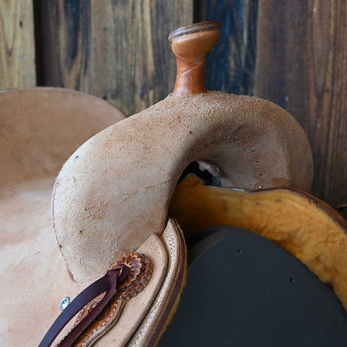 15.5" TESKEY'S RANCH CUTTER SADDLE