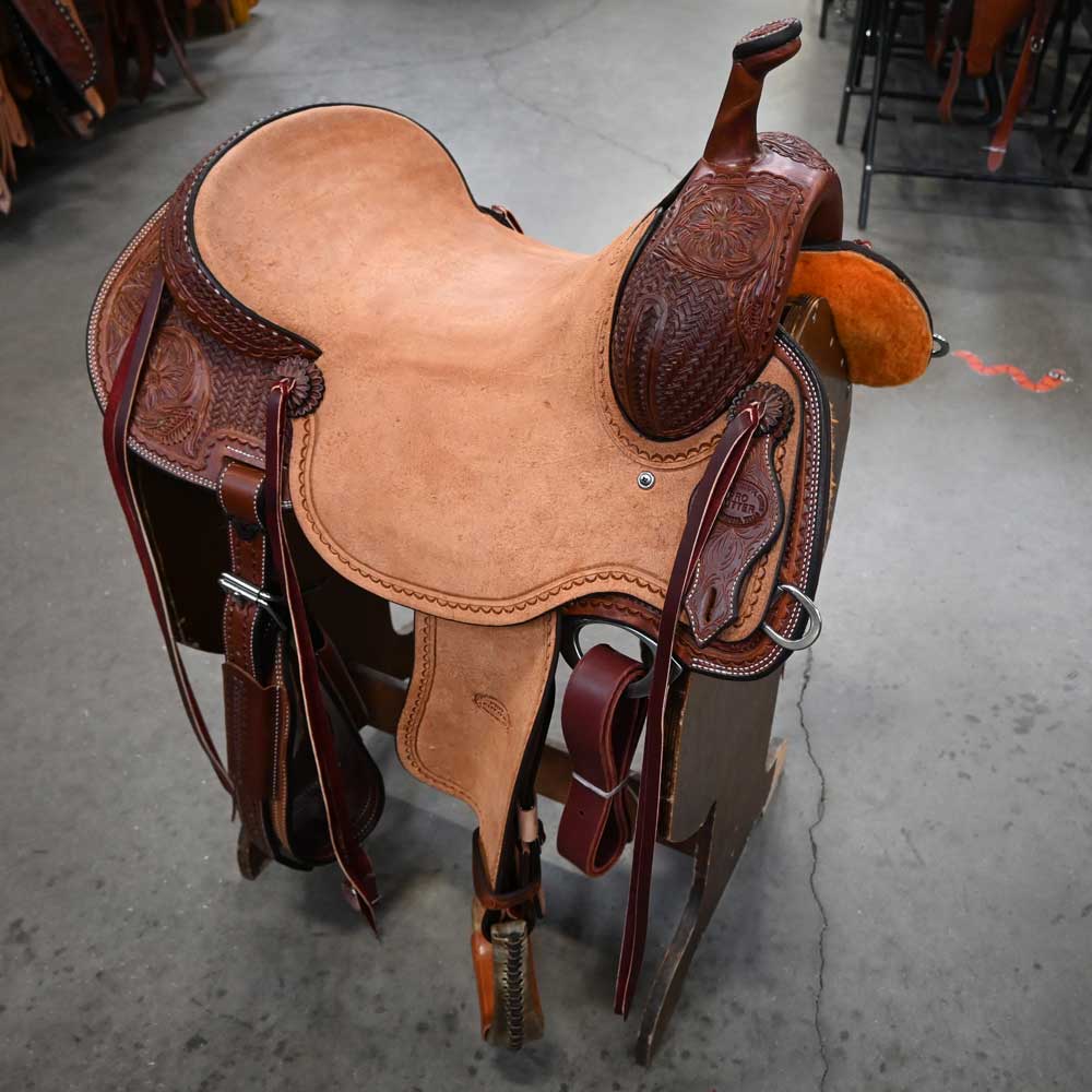 16.5" TESKEY'S PRO CUTTER SADDLE Saddles Teskey's Saddlery