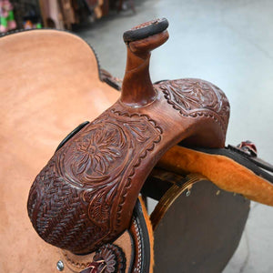 16.5" TESKEY'S PRO CUTTER SADDLE Saddles Teskey's Saddlery