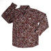 Cinch Boy's Paisley Burgundy Shirt KIDS - Boys - Clothing - Shirts - Long Sleeve Shirts Cinch