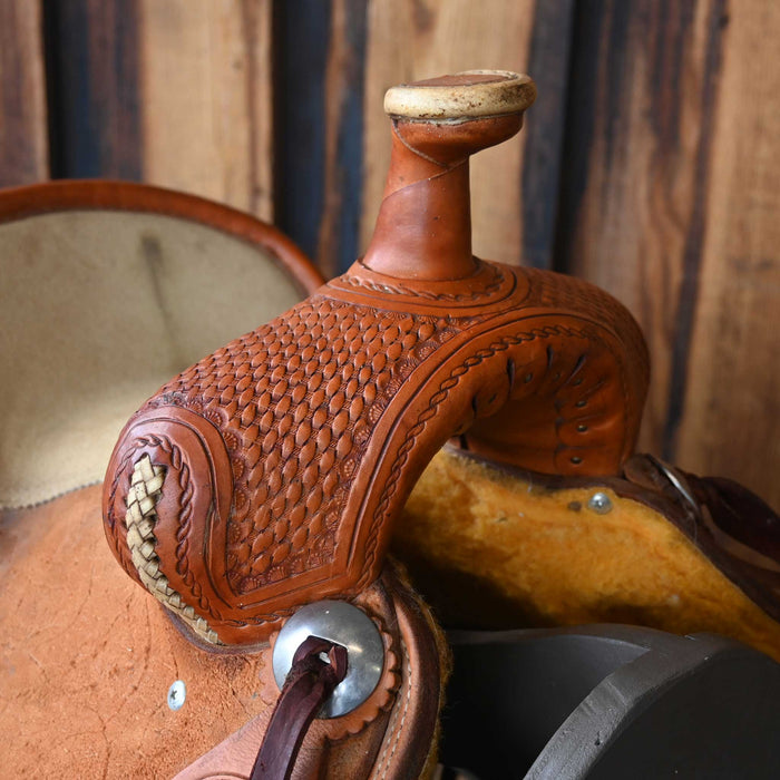 10" USED TESKEY'S PONY SADDLE