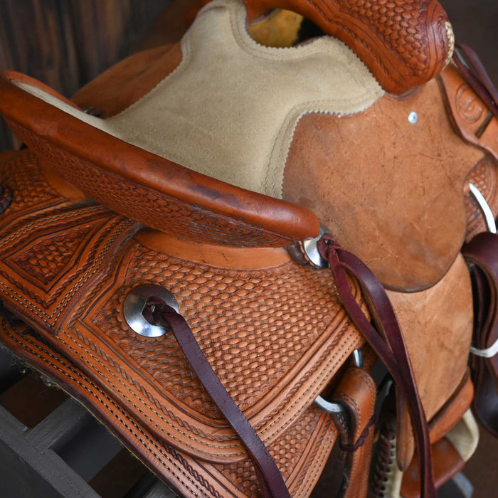 10" USED TESKEY'S PONY SADDLE