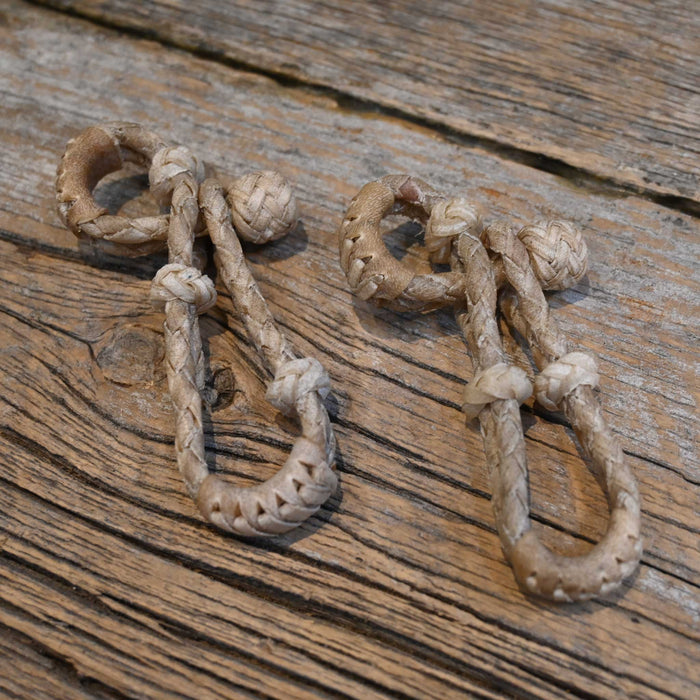 Rawhide Rein Connectors Tack - Reins MISC