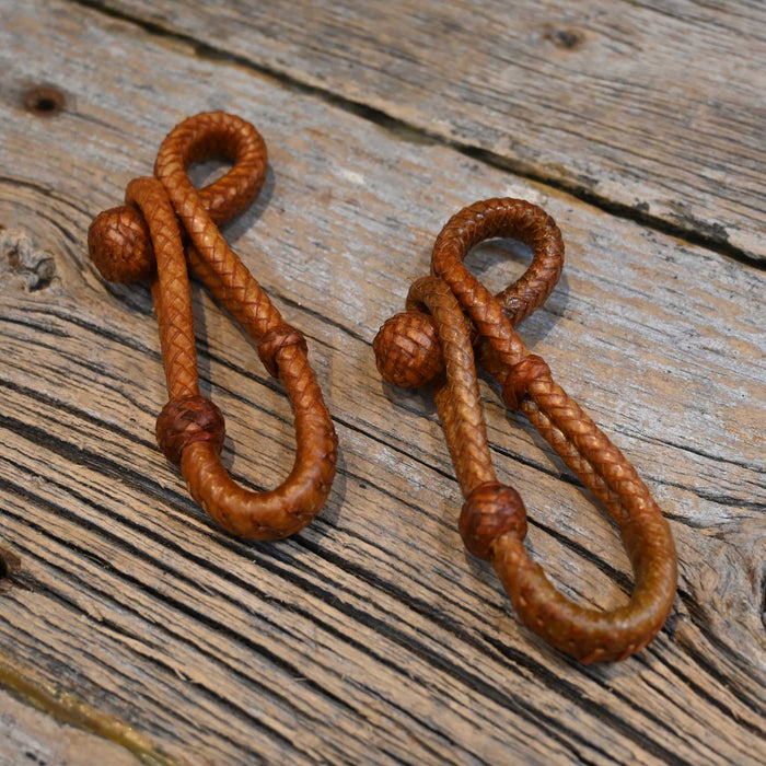 Rawhide Rein Connectors Tack - Reins MISC