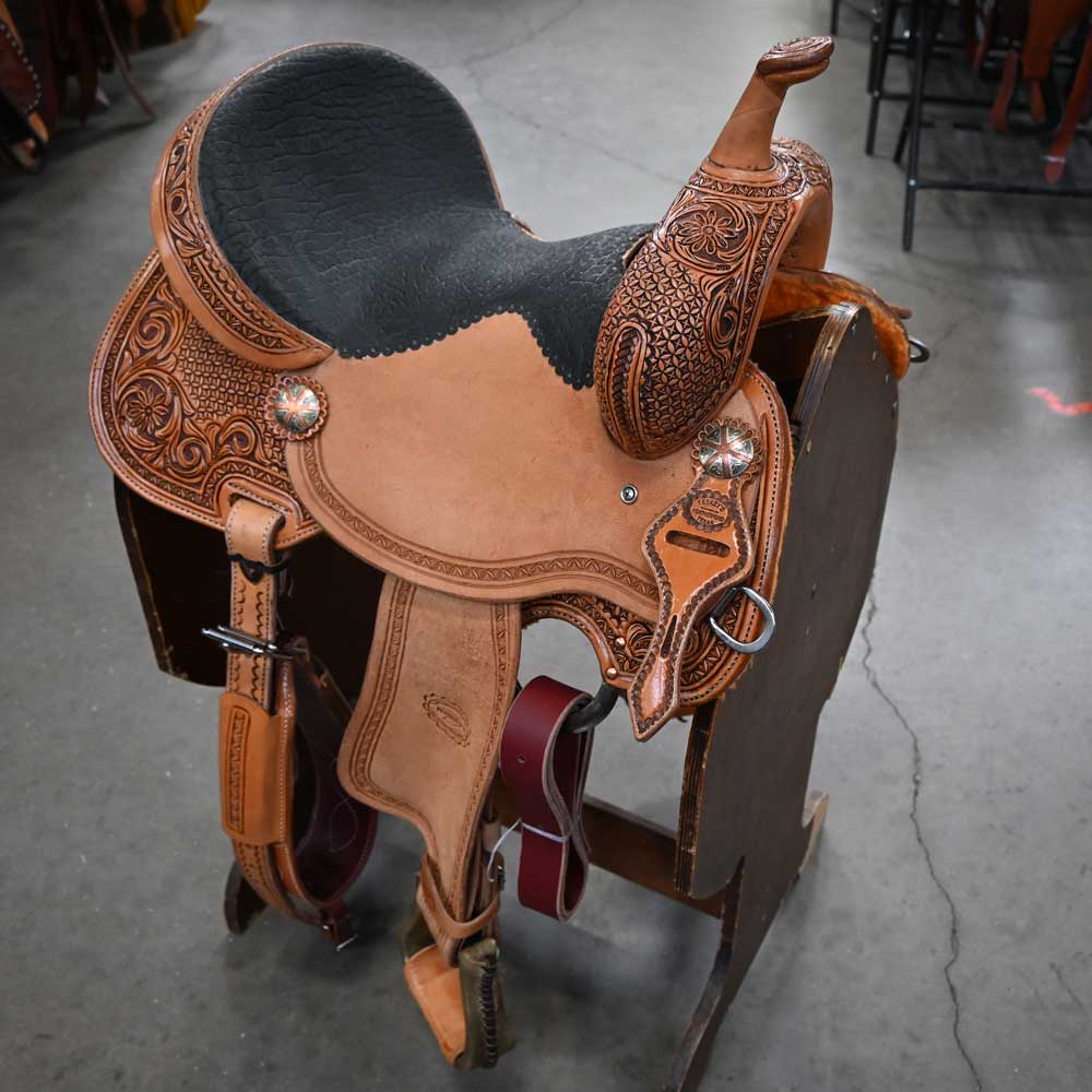 14.5" TESKEY'S BARREL SADDLE Saddles Teskey's Saddlery