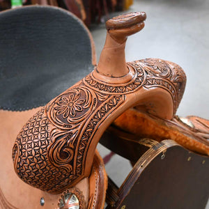 14.5" TESKEY'S BARREL SADDLE Saddles TESKEY'S SADDLERY LLC