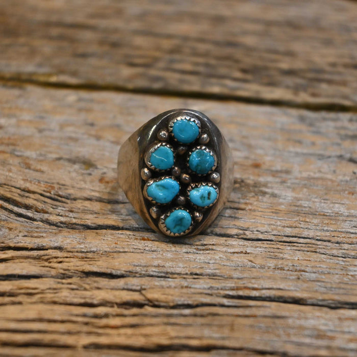 Vintage Size 13.5 Turquoise Ring WOMEN - Accessories - Jewelry - Rings Misc