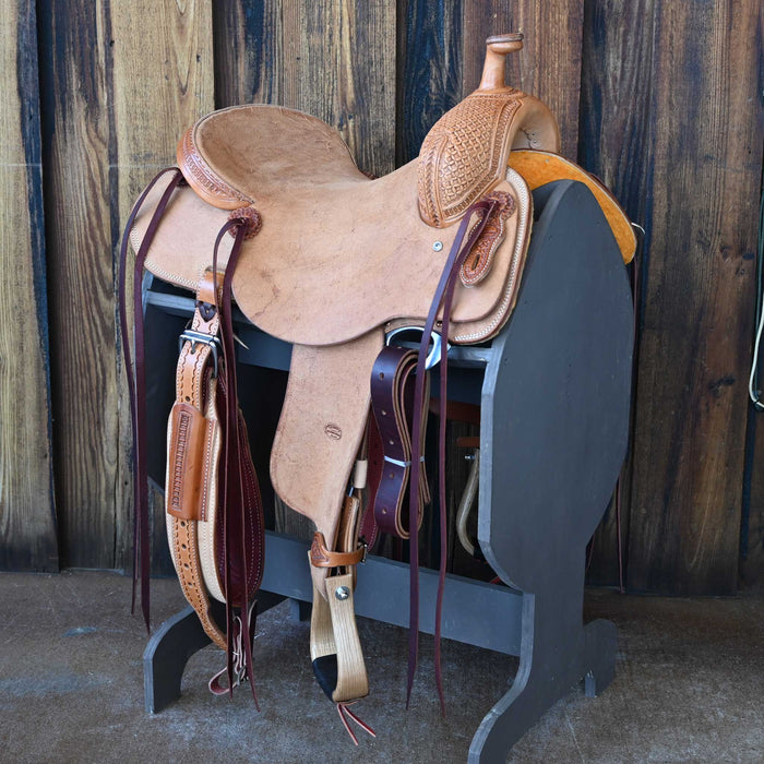15.5" TESKEY'S RANCH CUTTER SADDLE