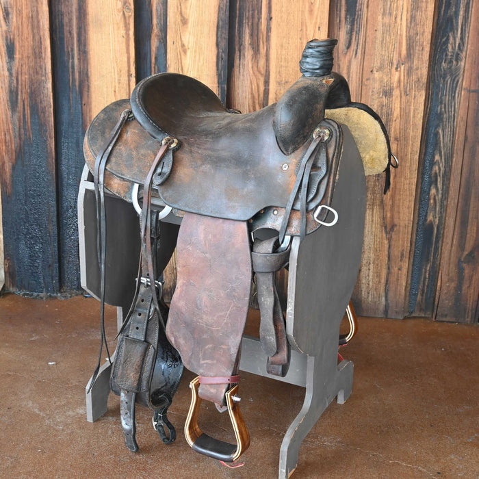 14.5" USED CACTUS RANCH SADDLE