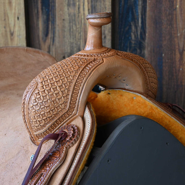 15.5" TESKEY'S RANCH CUTTER SADDLE