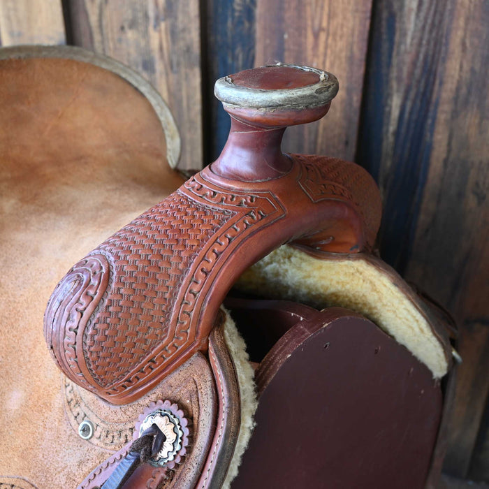 15" USED CORRIENTE RANCH SADDLE