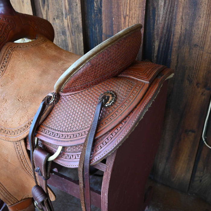 15" USED CORRIENTE RANCH SADDLE