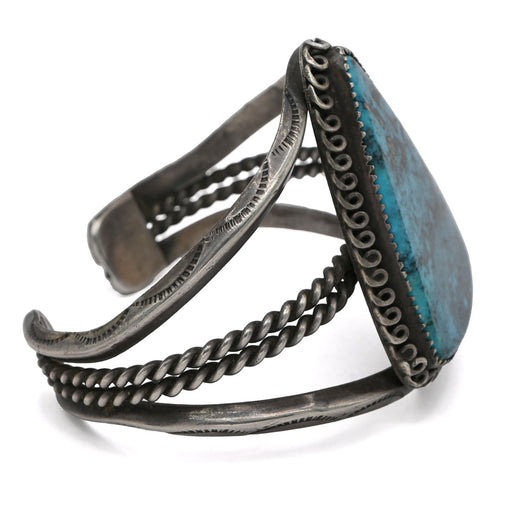 Old Pawn Red Mountain Turquoise Cuff WOMEN - Accessories - Jewelry - Bracelets Manitou Gallery Historic