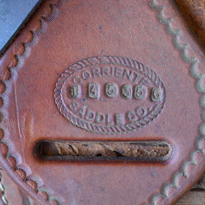 15" USED CORRIENTE RANCH SADDLE