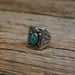 Vintage Size 8 Turquoise Shield Ring WOMEN - Accessories - Jewelry - Rings Misc