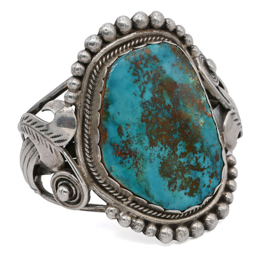 John George Pilot Mountain Turquoise Cuff WOMEN - Accessories - Jewelry - Bracelets Manitou Gallery Historic
