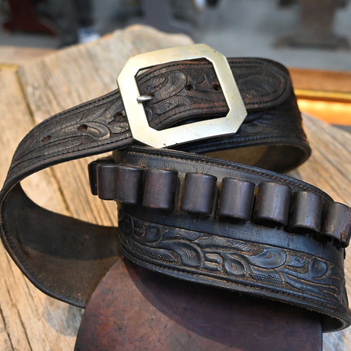 Vintgae Hamley & Co. Pendleton Ore. Gun & Tooled Ammo Belt Collectibles Hamley & Co. Pendleton Ore.