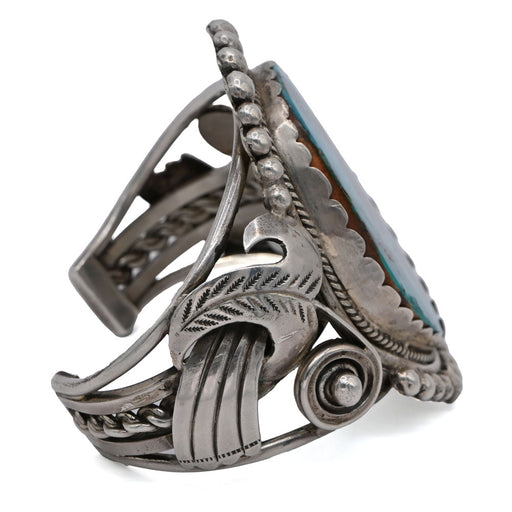 John George Pilot Mountain Turquoise Cuff WOMEN - Accessories - Jewelry - Bracelets Manitou Gallery Historic