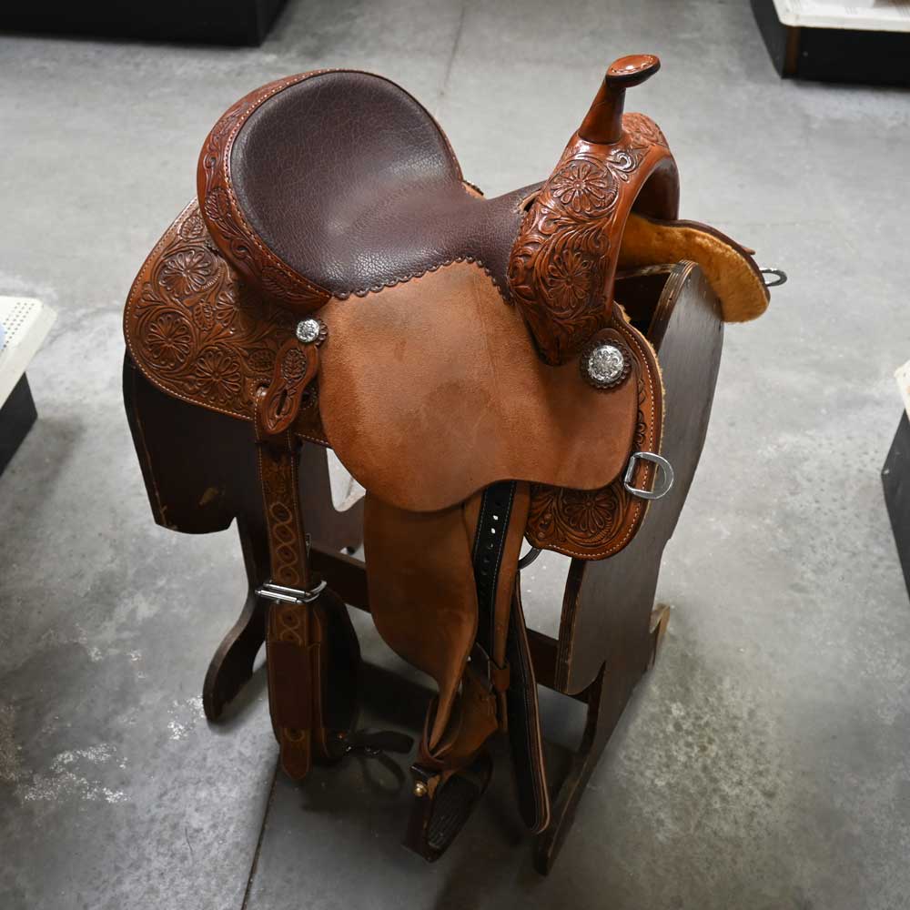 13.5"  MARTIN BARREL SADDLE DEMO Saddles Martin Saddlery   