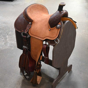 13.5" PATRICK SMITH ROPING SADDLE Saddles Patrick Smith