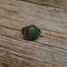 Vintage Size 7 Ring w/Green Stone WOMEN - Accessories - Jewelry - Rings Misc