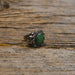 Vintage Size 7 Ring w/Green Stone WOMEN - Accessories - Jewelry - Rings Misc