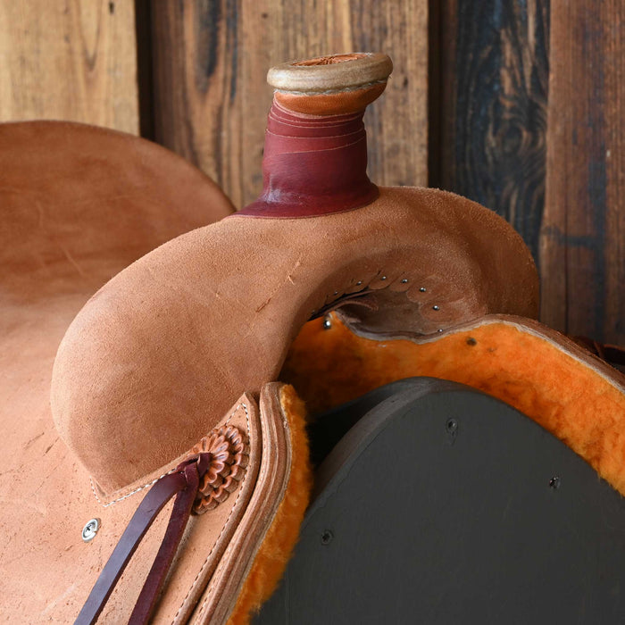 14" TESKEY'S TEAM ROPING SADDLE
