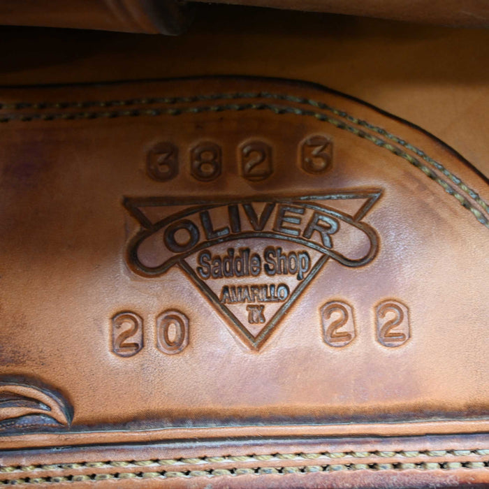 16.5" USED OLIVER RANCH SADDLE