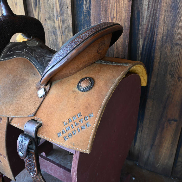 13" USED SHILOH BARREL SADDLE
