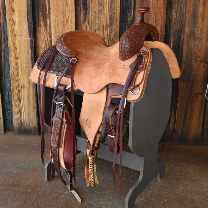 15" TESKEY'S RANCH CUTTER SADDLE