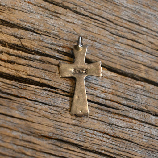 Vintage Sterling Silver Cross Pendant WOMEN - Accessories - Jewelry - Pins & Pendants Misc