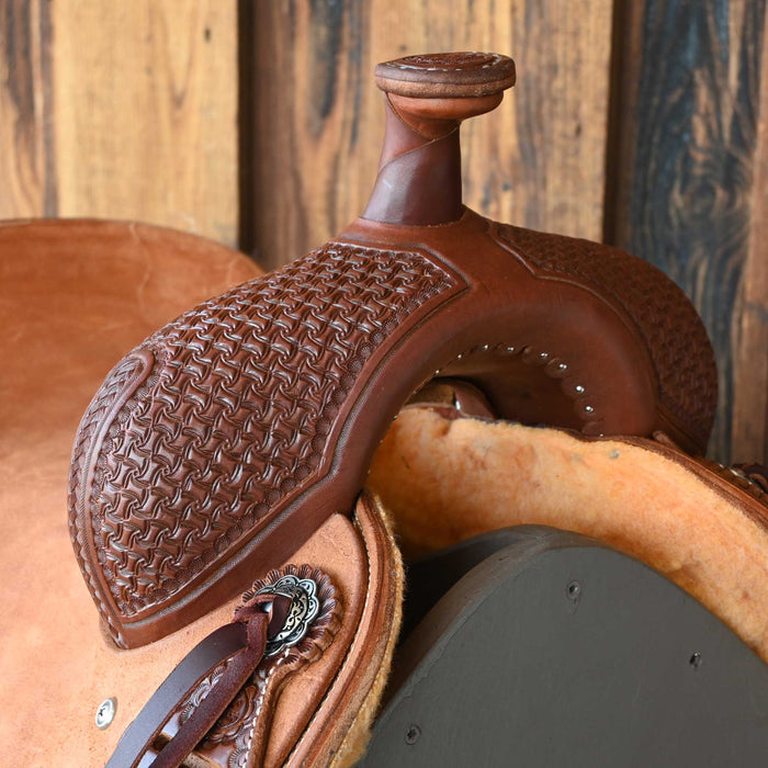 15" TESKEY'S RANCH CUTTER SADDLE