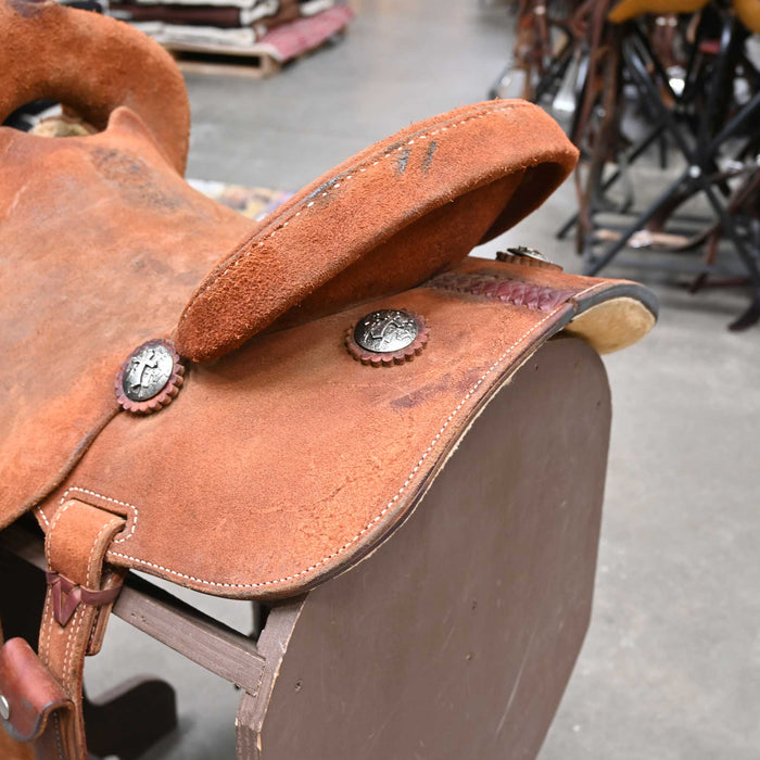15" USED JEFF SMITH C3 BARREL SADDLE
