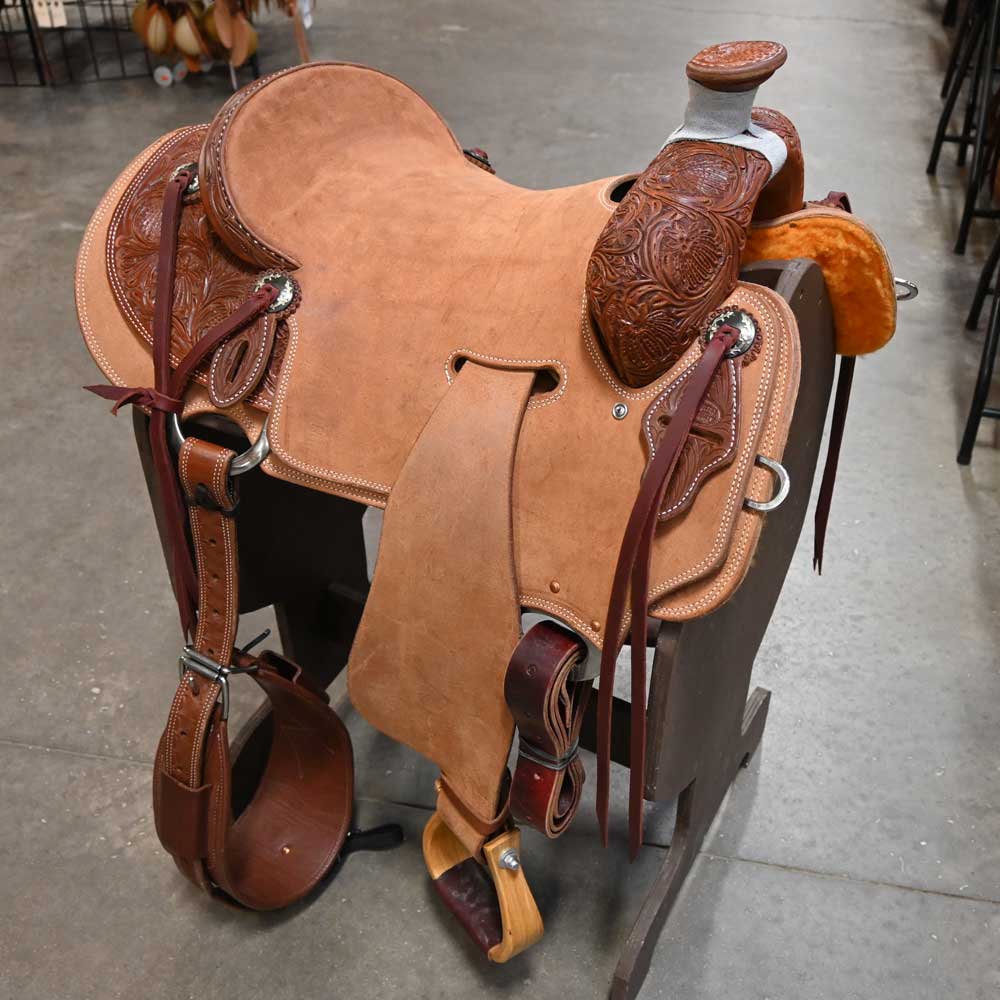 15.5" CACTUS RANCH SADDLE Saddles CACTUS SADDLERY   