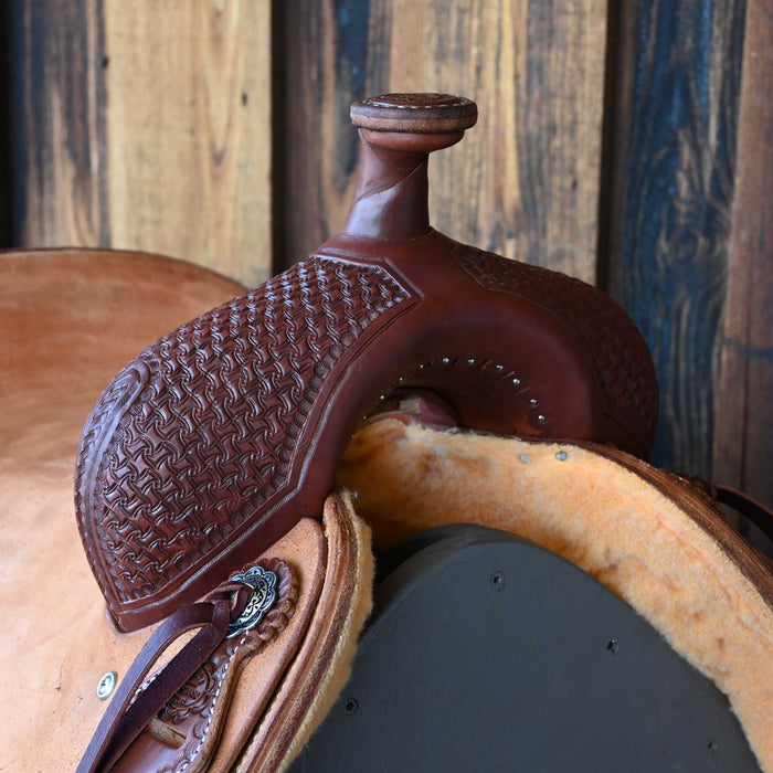 15.5" TESKEY'S RANCH CUTTER SADDLE