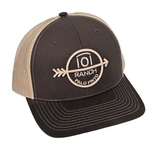 🎁 101 Ranch Arrow Cap - Brown/Khaki (100% off) Teskey's